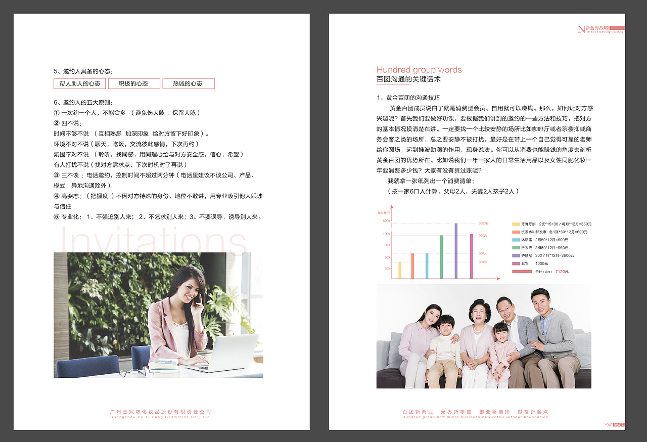 玉熙坊新蓝海战略企业书籍三 化妆品公司招商手册 画册（图ZMTU2Mzg3OTEy） - 书籍/画册 - 站酷设计师策划大佬007原创素材 - 站酷ZCOOL