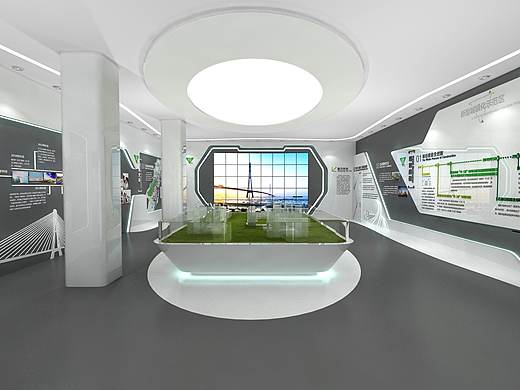 企业展厅（百平米/实际项目）