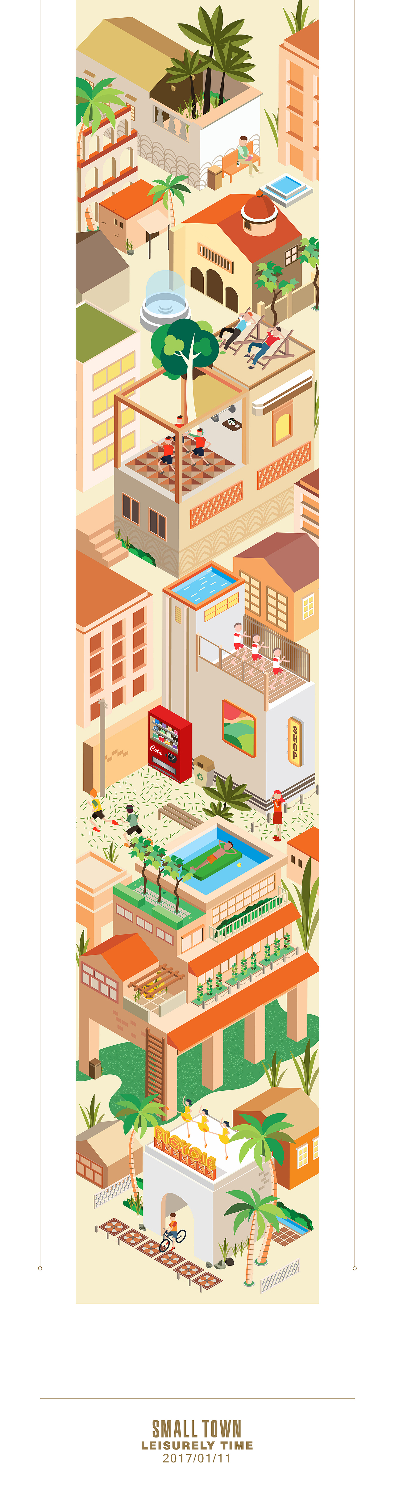 小镇（图ZNzQ3MzgzNDA=） - 创作习作 - 站酷设计师马路阔原创素材 - 站酷ZCOOL