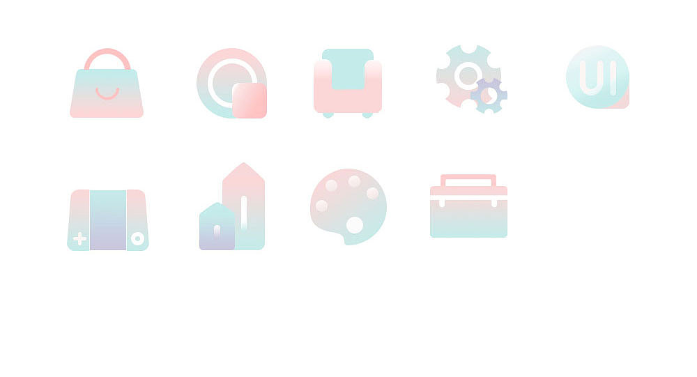 渐变图标（图ZMjUyMDc5OTc2） - 图标 - 站酷设计师丹禧原创素材 - 站酷ZCOOL