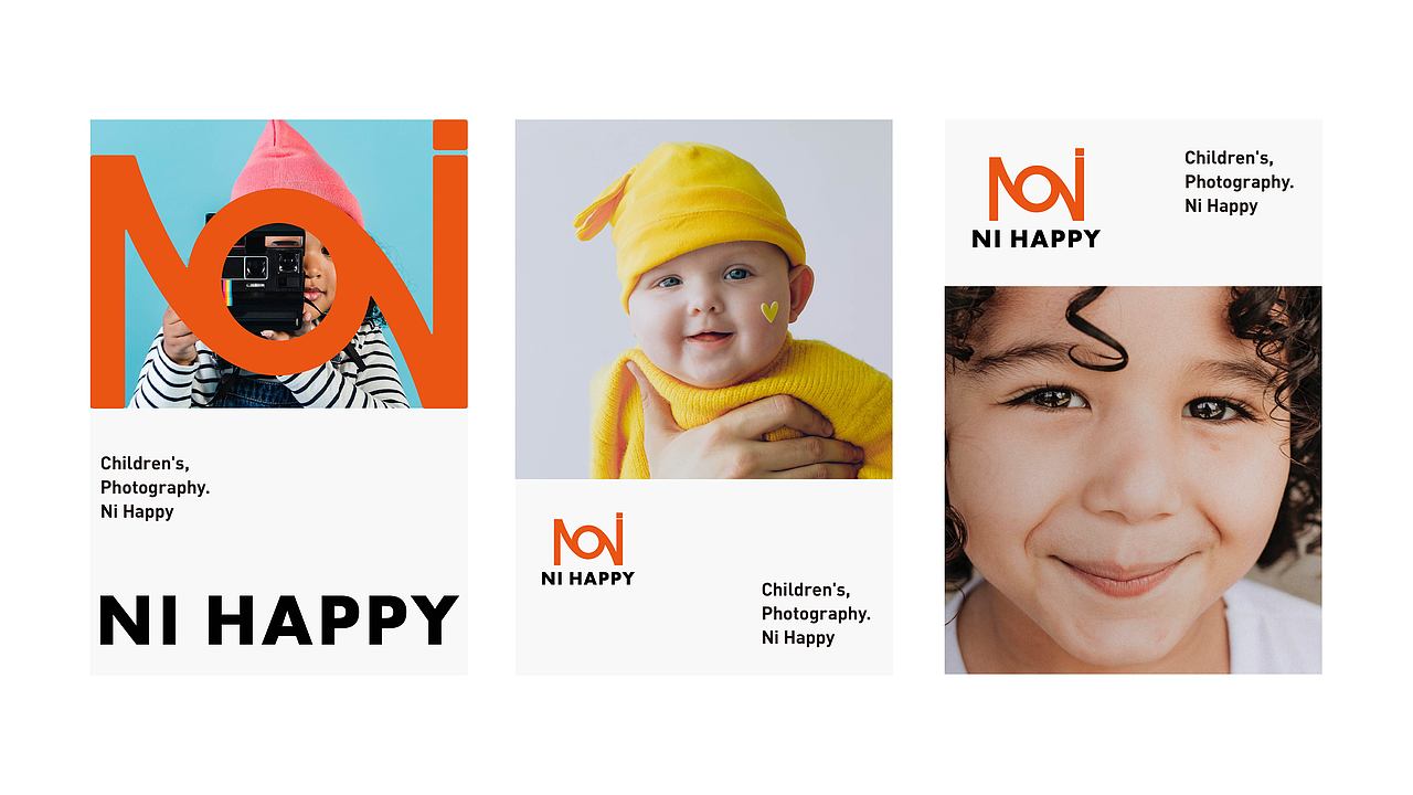 NI HAPPY 摄影工作室品牌提案