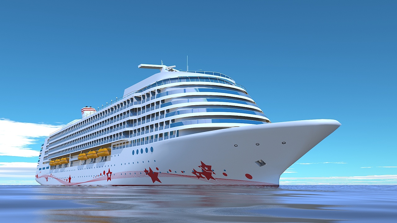 邮轮外观造型概念设计