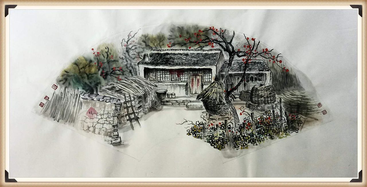 最新整理出来的作品，太行山一带山水画。（图ZMTI1OTgzNzA0） - 绘画 - 站酷设计师十七岁原创素材 - 站酷ZCOOL