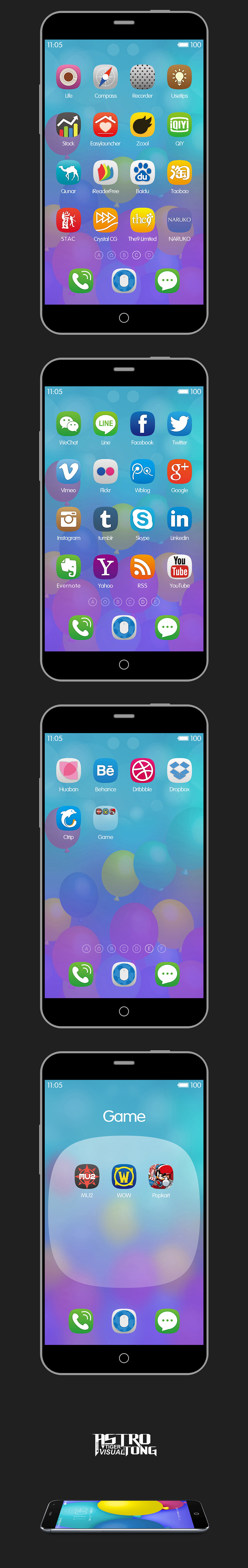 MULTIPLE STAR FOR MEIZU（图ZMjk2ODQzNjQ=） - 主题/皮肤 - 站酷设计师Tony贼冢虎原创素材 - 站酷ZCOOL