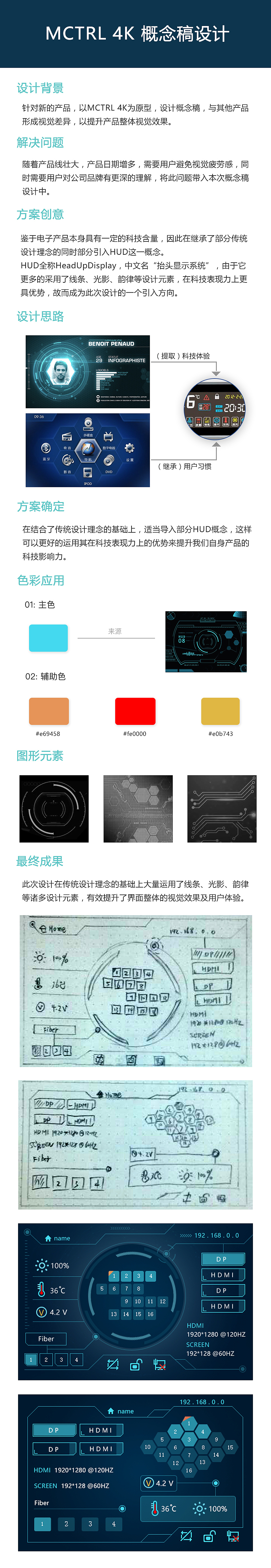 F8电子产品液晶屏设计
