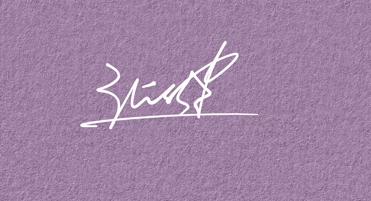 张健的签名一款丨艺术签名丨签名设计丨签名怎么写好看