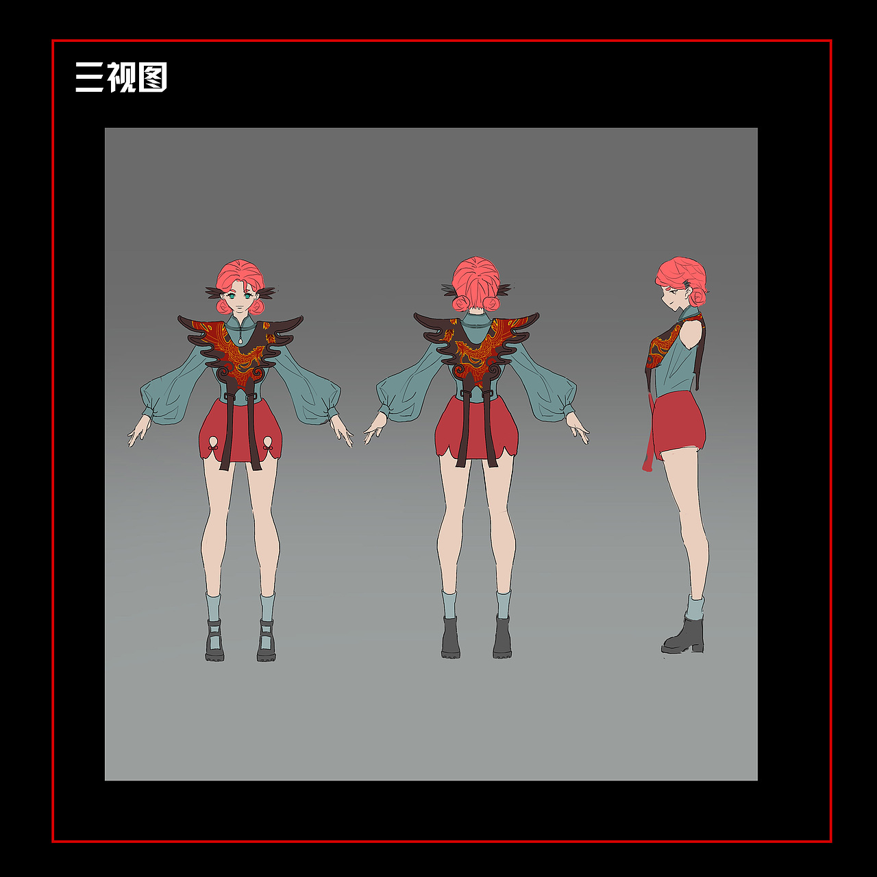 #立潮头 萃国风——丁果果角色设计（图ZMjc5MDk4NDA4） - IP形象 - 站酷设计师坛祁原创素材 - 站酷ZCOOL