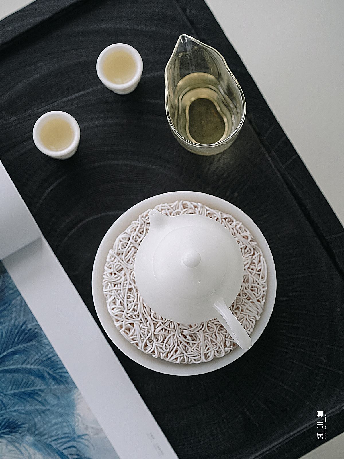 德化白·冰种玉瓷·龙蛋壶·禅定杯