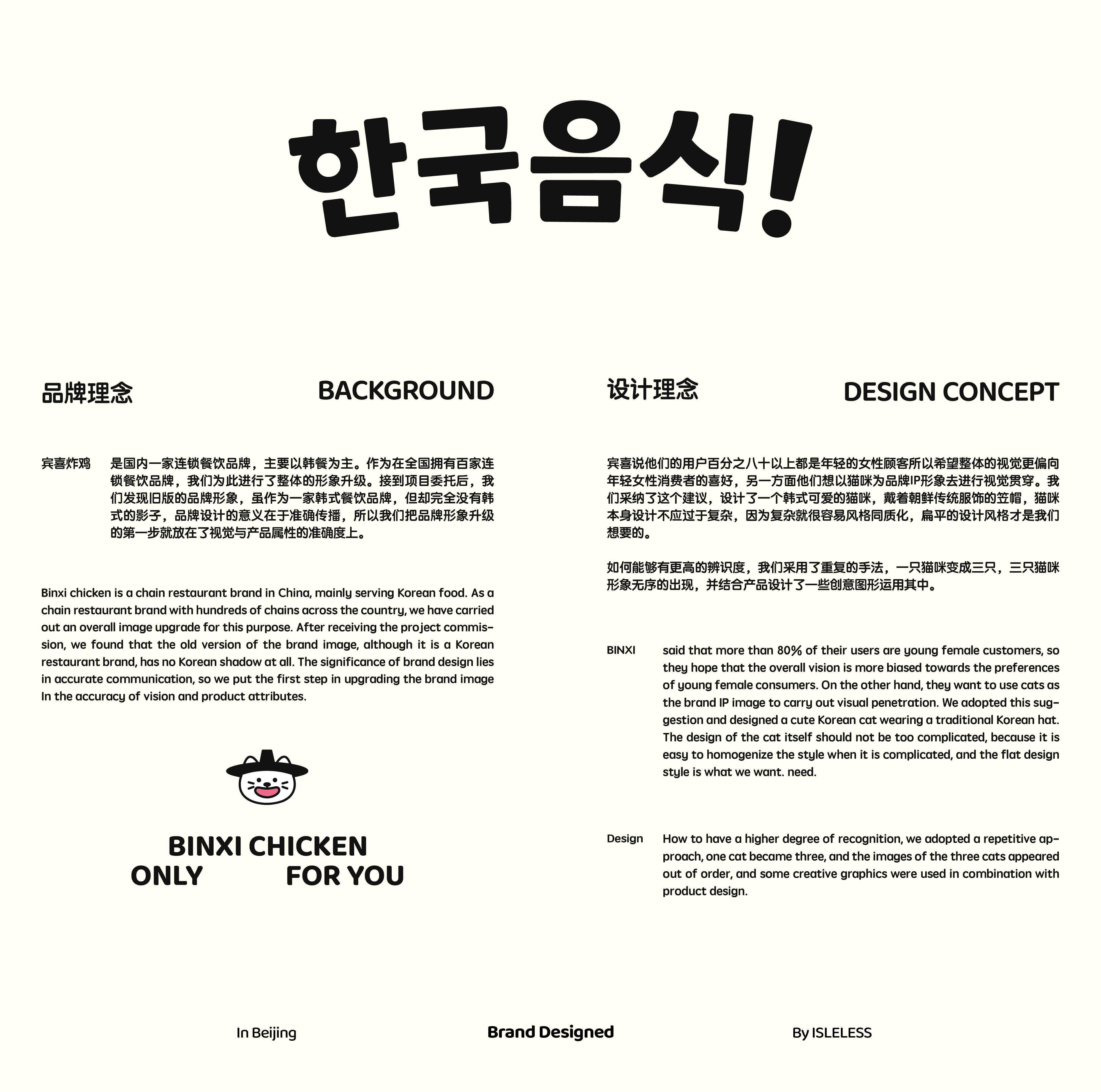 「宾喜CHICKEN」韩式炸鸡餐饮品牌全案设计 - ISLELESS（图ZMzQ2MDAxNTY0） - 品牌 - 站酷设计师循环现场原创素材 - 站酷ZCOOL