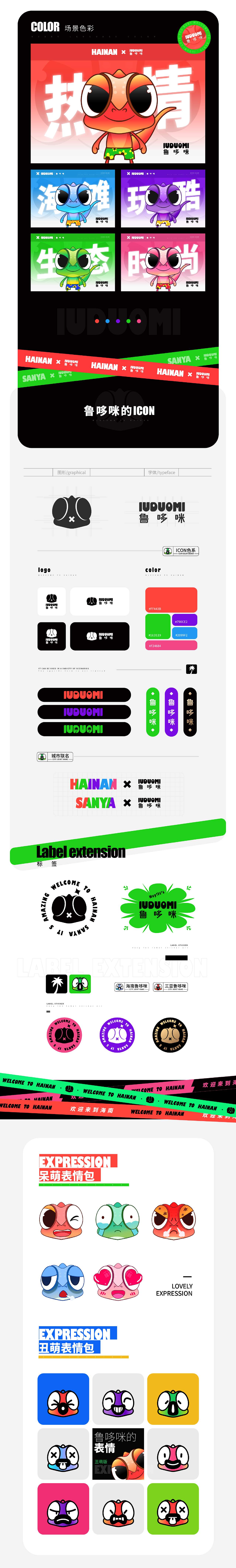 海南小潮娃【鲁哆咪】｜雷公马小精灵｜海南IP孵化（图ZMzIyOTkzMTE2） - IP形象 - 站酷设计师Tiger州原创素材 - 站酷ZCOOL