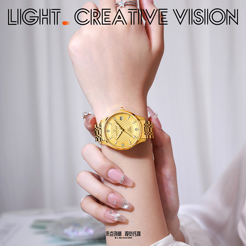 #手表拍摄#手表#手表手摸#女士手表#商业摄影#产品摄影（图ZMzY3MDUzNjE2） - 修图/后期 - 站酷设计师来点摄影公司原创素材 - 站酷ZCOOL