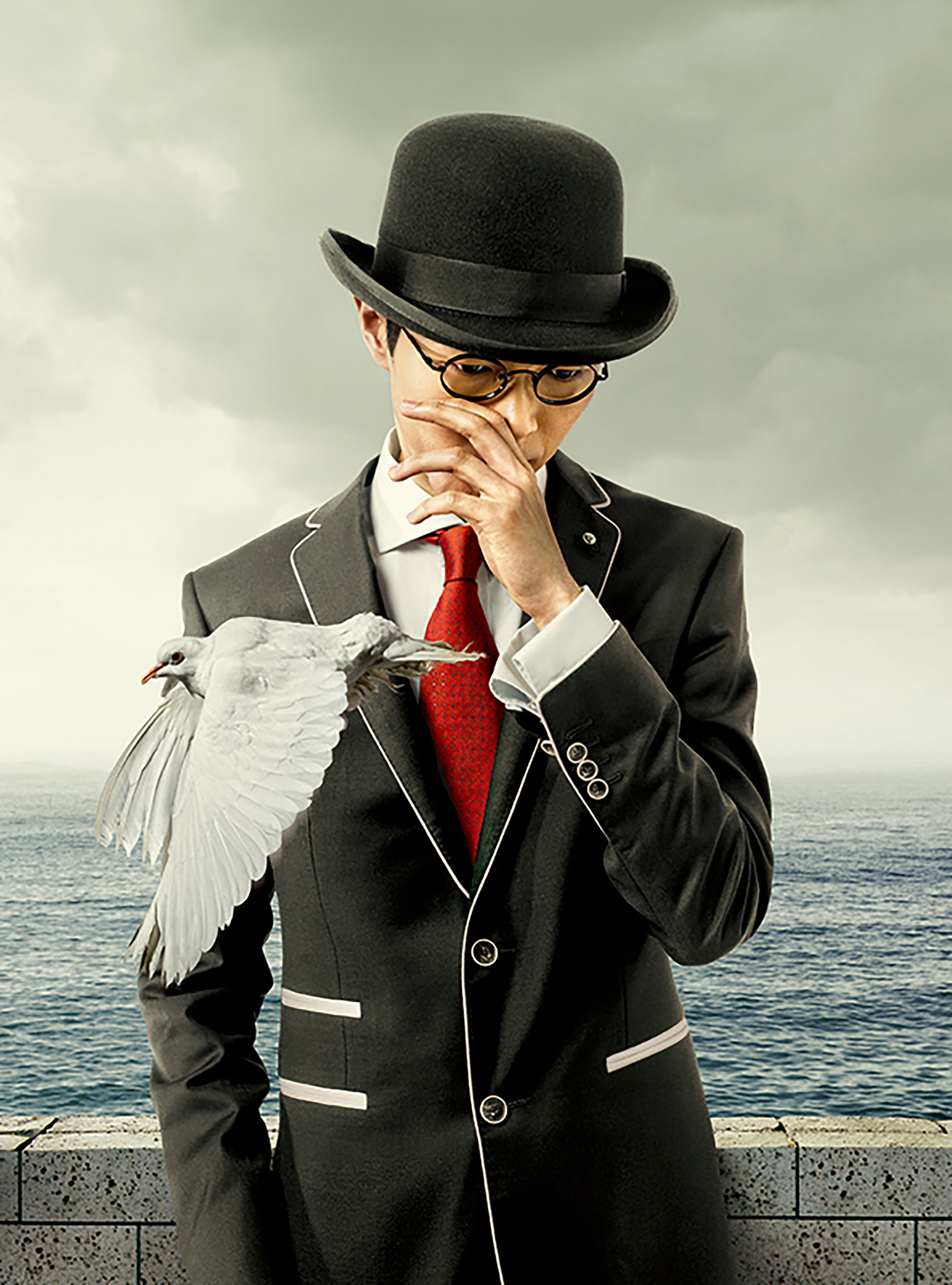 杂志修片 方大同 男人装