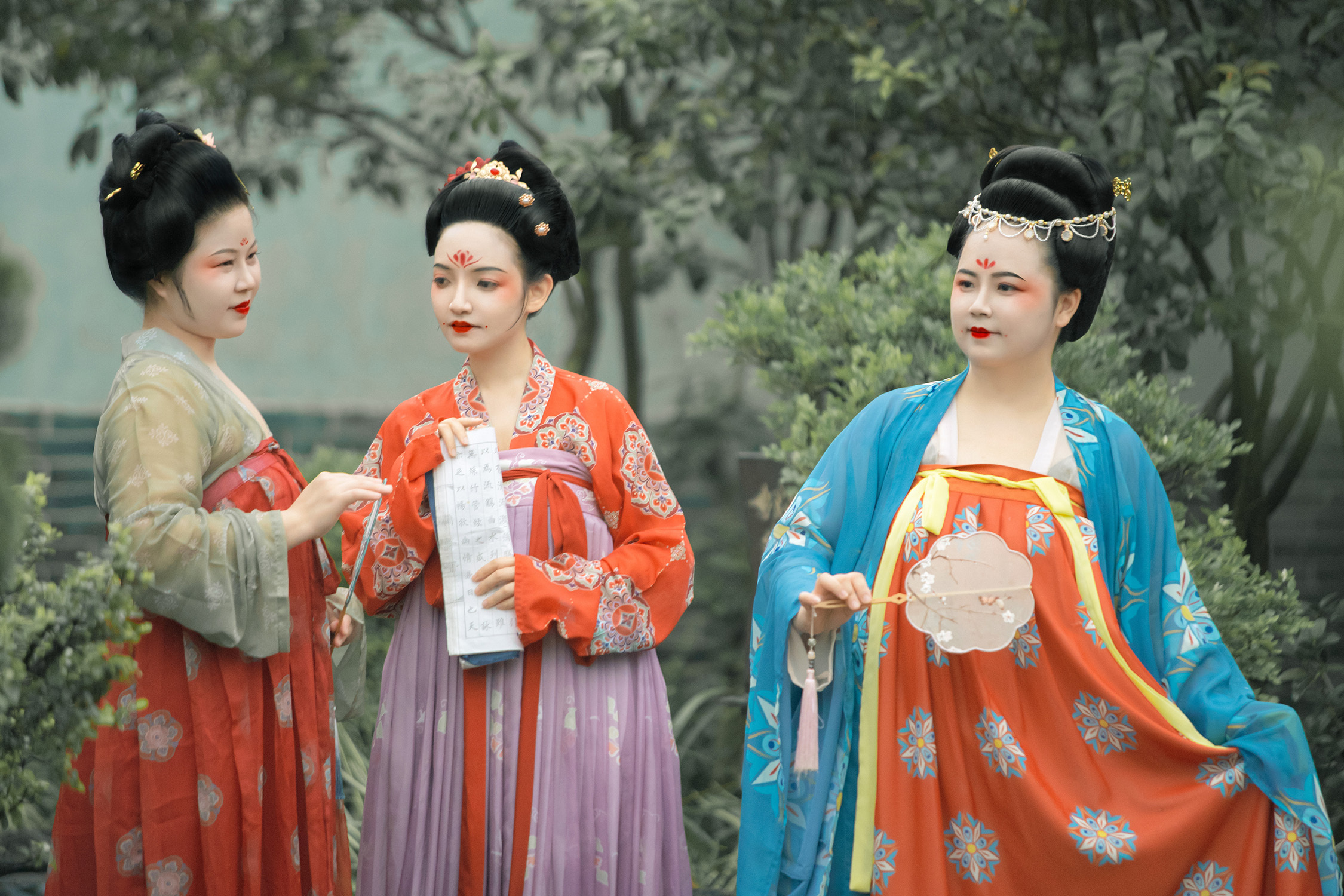 唐朝美女 汉服大赏