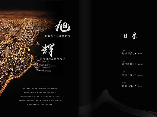 旭辉 地产 楼书 画册 品牌 排版 板式