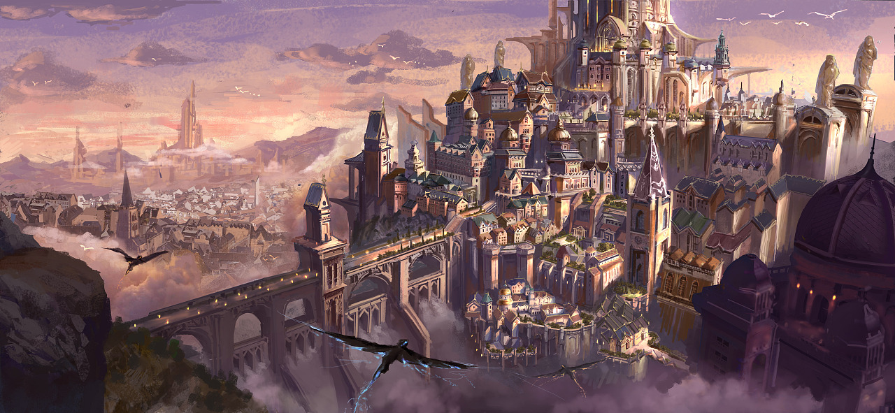 场景概念图（图ZMjgxNjUzMDE2） - 概念设定 - 站酷设计师MingYu1原创素材 - 站酷ZCOOL