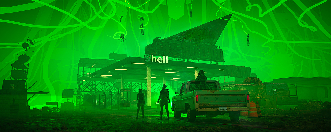 暗黑怪谈 | 原创数字概念作品（图ZMzcxODQxMzMy） - 场景 - 站酷设计师范平克原创素材 - 站酷ZCOOL