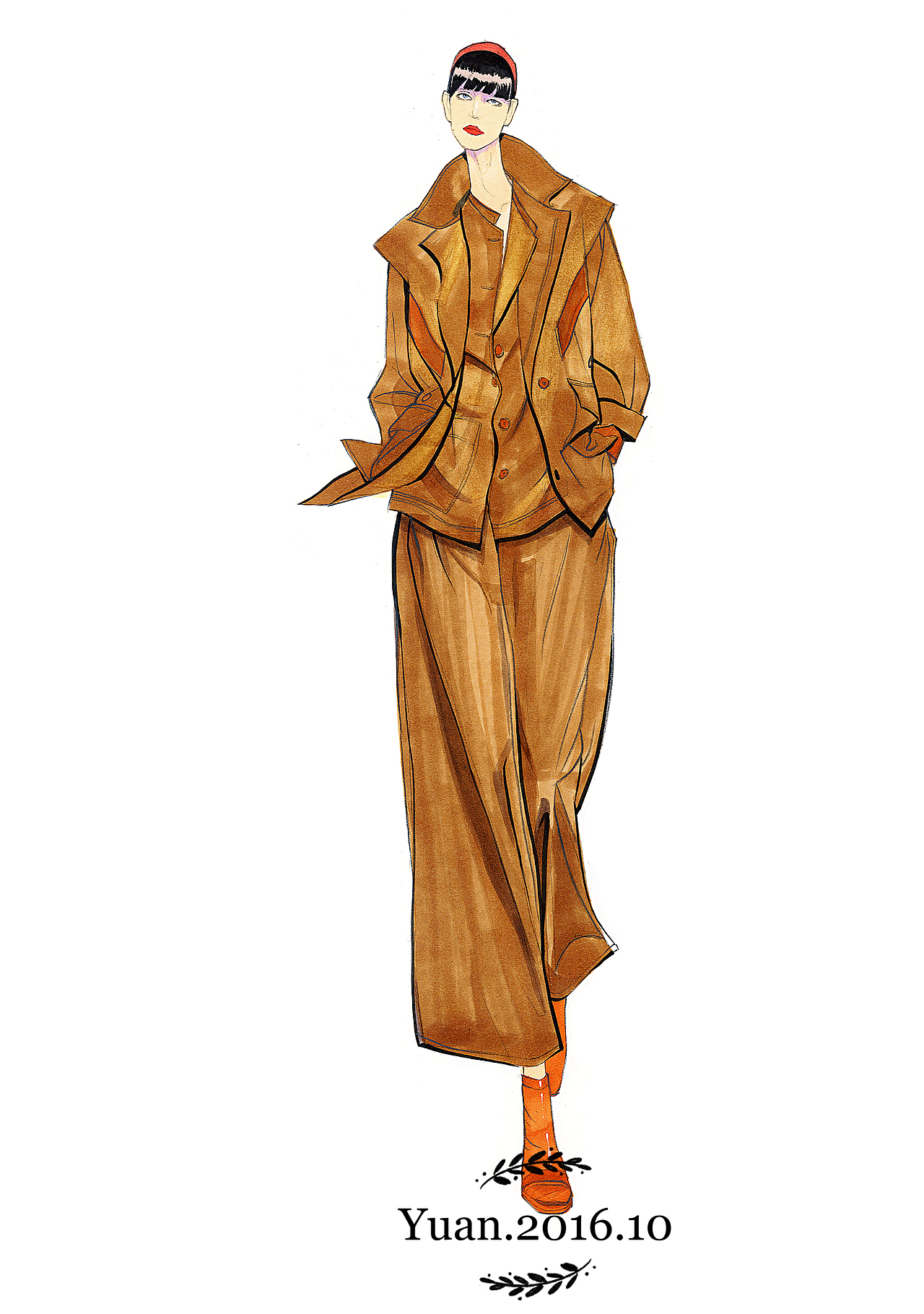 服装效果图……10个美丽的牌子