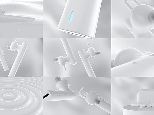 蓝牙耳机产品动画