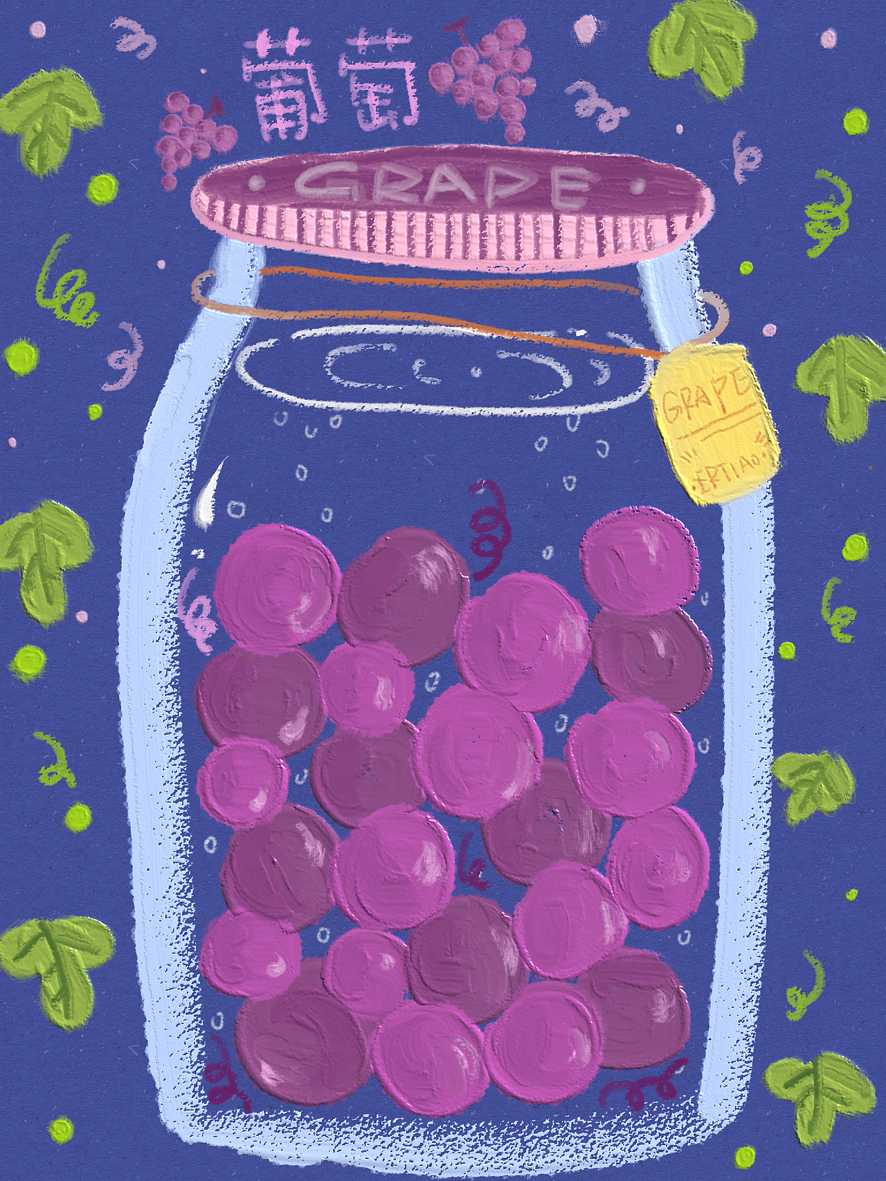 水果罐头|插画|创作习作|二跳_原创作品-站酷zcool