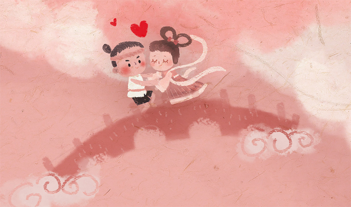 七夕（图ZODk4NTYwMDA=） - 创作习作 - 站酷设计师TAO的细胞核原创素材 - 站酷ZCOOL