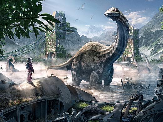 合成练习-倒霉的宇航员