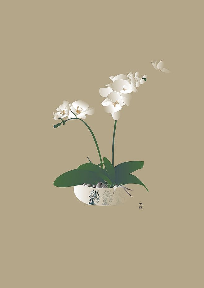 小匪原创复古华韵青瓷（图ZODE1ODgzODQ=） - 商业插画 - 站酷设计师小匪Fancy原创素材 - 站酷ZCOOL