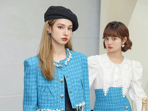 混血模特米沙｜精致名媛风