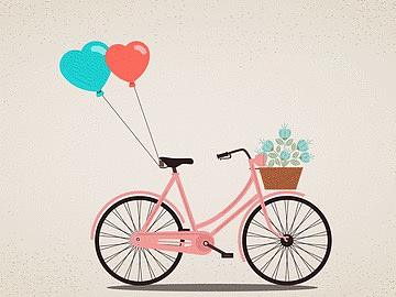 單車動效（個人主頁-ZNDUwOTY5ODA=） - 動效設計 - 站酷設計師WangFiona原創(chuàng)素材 - 站酷ZCOOL