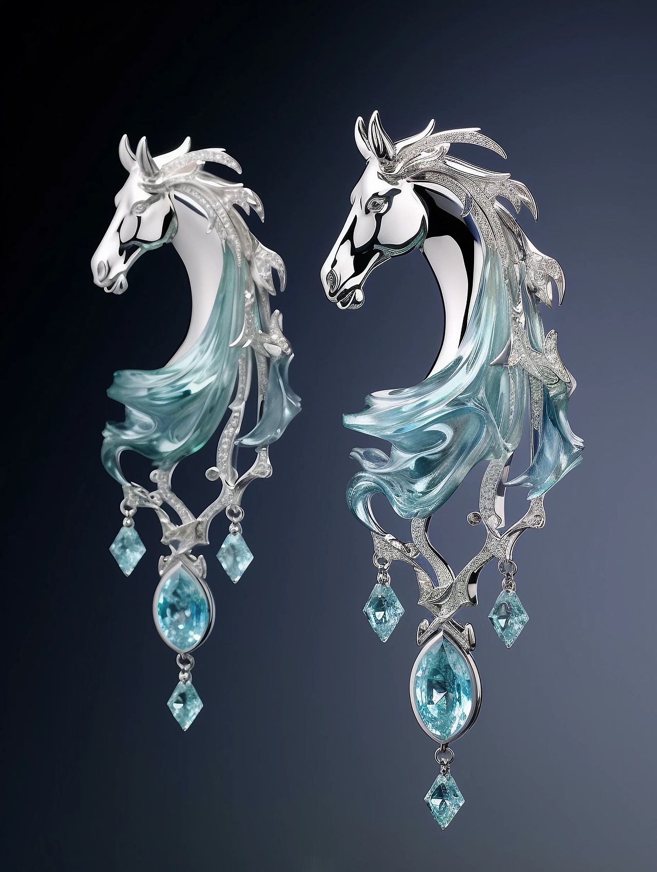 冰雪奇缘【水精灵—水骏马】（图ZMzQzMjUyODky） - AI作品 - 站酷设计师籽麋鸟原创素材 - 站酷ZCOOL