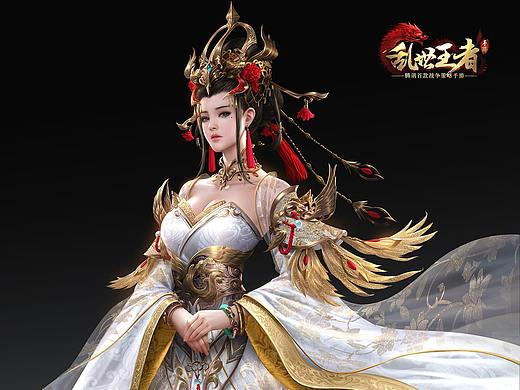 为游戏《乱世王者》创作的角色插画