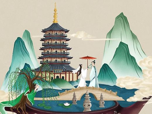 白蛇之共饮西湖一壶春