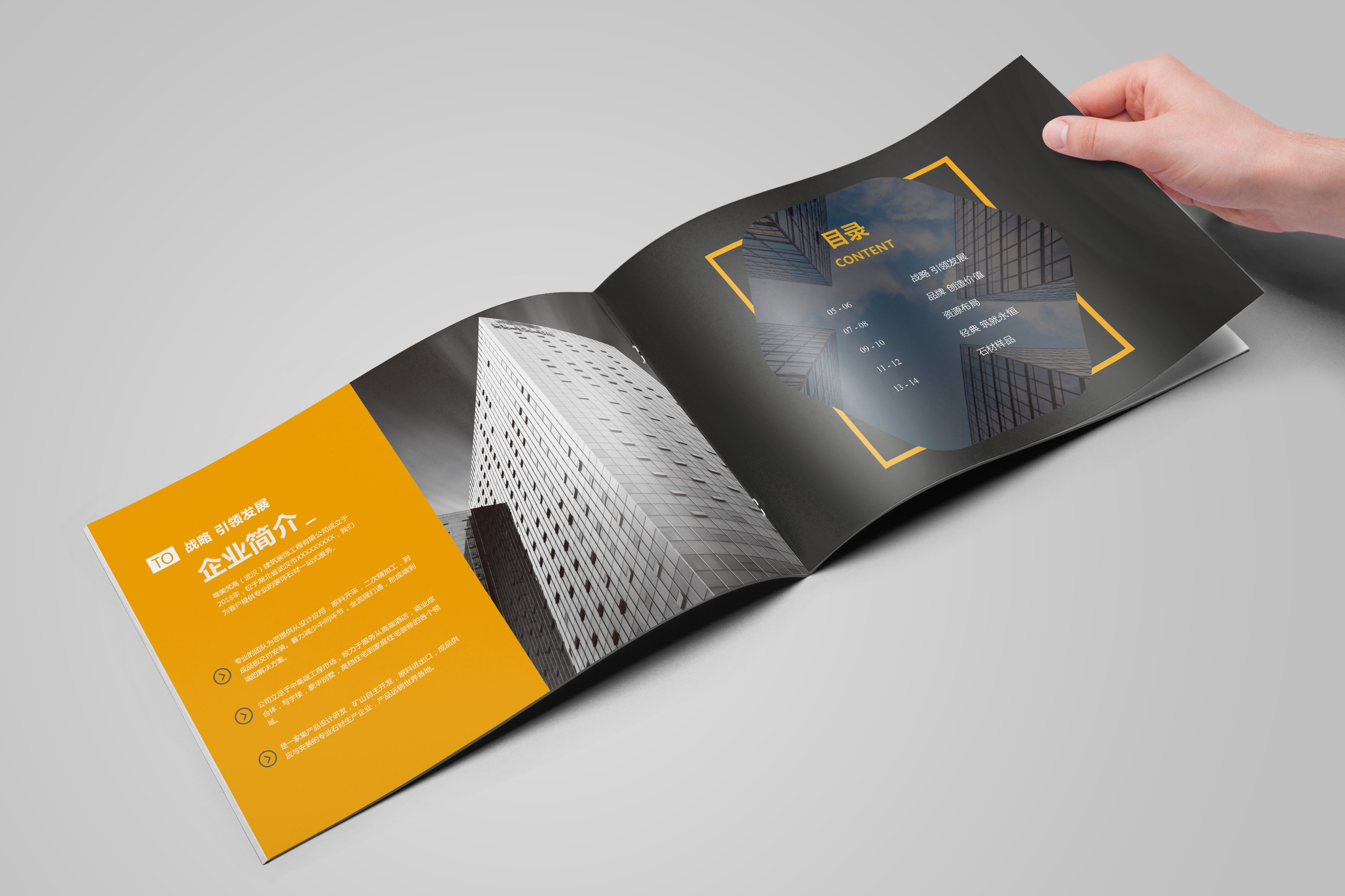 大理石画册|平面|宣传品|李小熊猫 - 原创作品 - 站酷 (zcool)