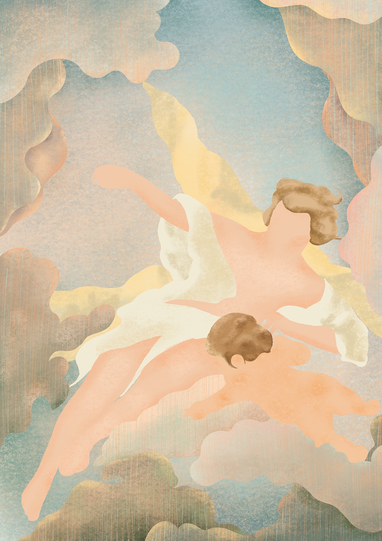 原创插画| 洛可可油画再创作系列（图ZMjcyNjQwNjM2） - 艺术插画 - 站酷设计师水煮鱼要画画原创素材 - 站酷ZCOOL