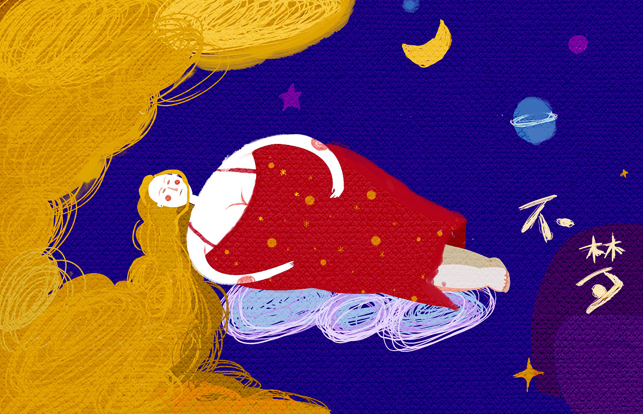 不梦|插画|插画习作|王小贝的向日葵 - 原创作品 - 站酷 (zcool)