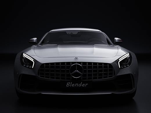 blender梅赛德斯 汽车视频