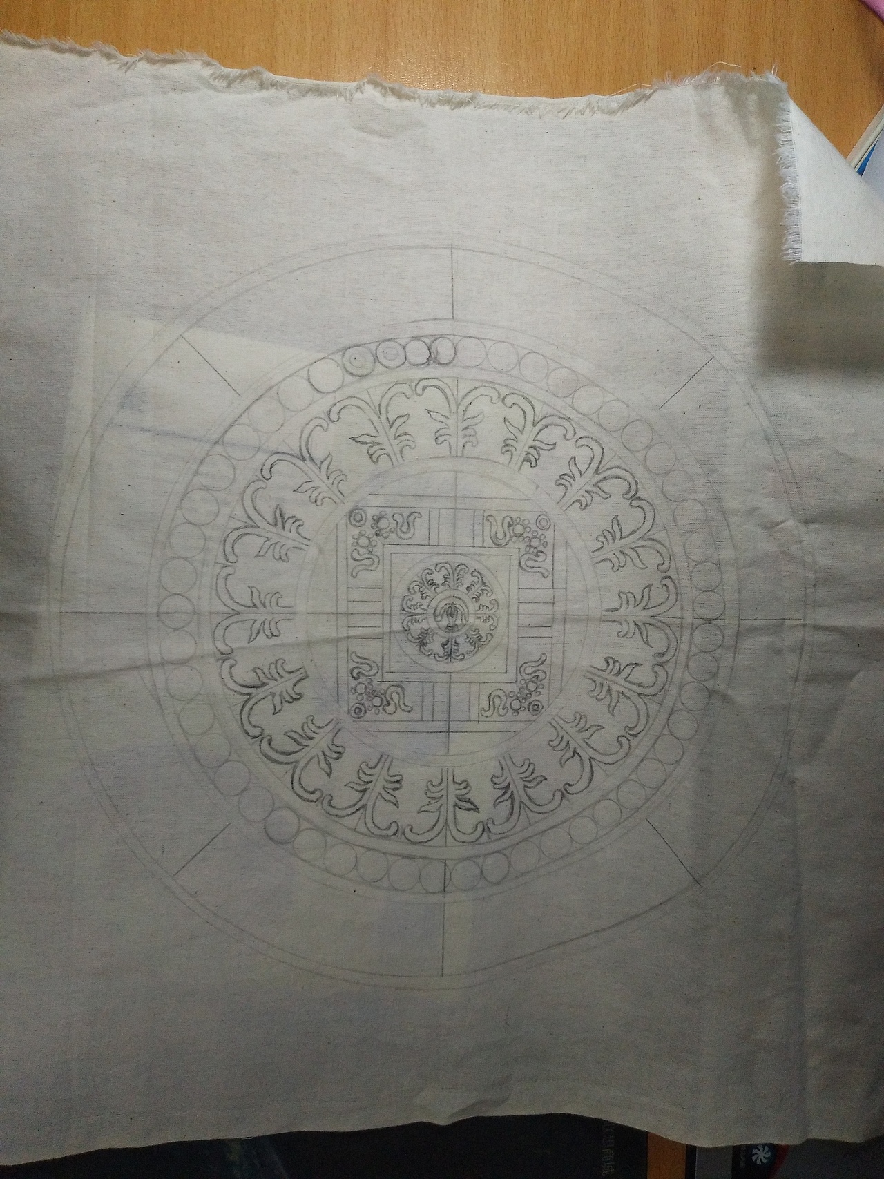 蜡染跟扎染手工作业!