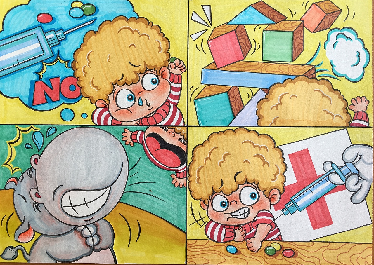 绘本故事《超级感冒》