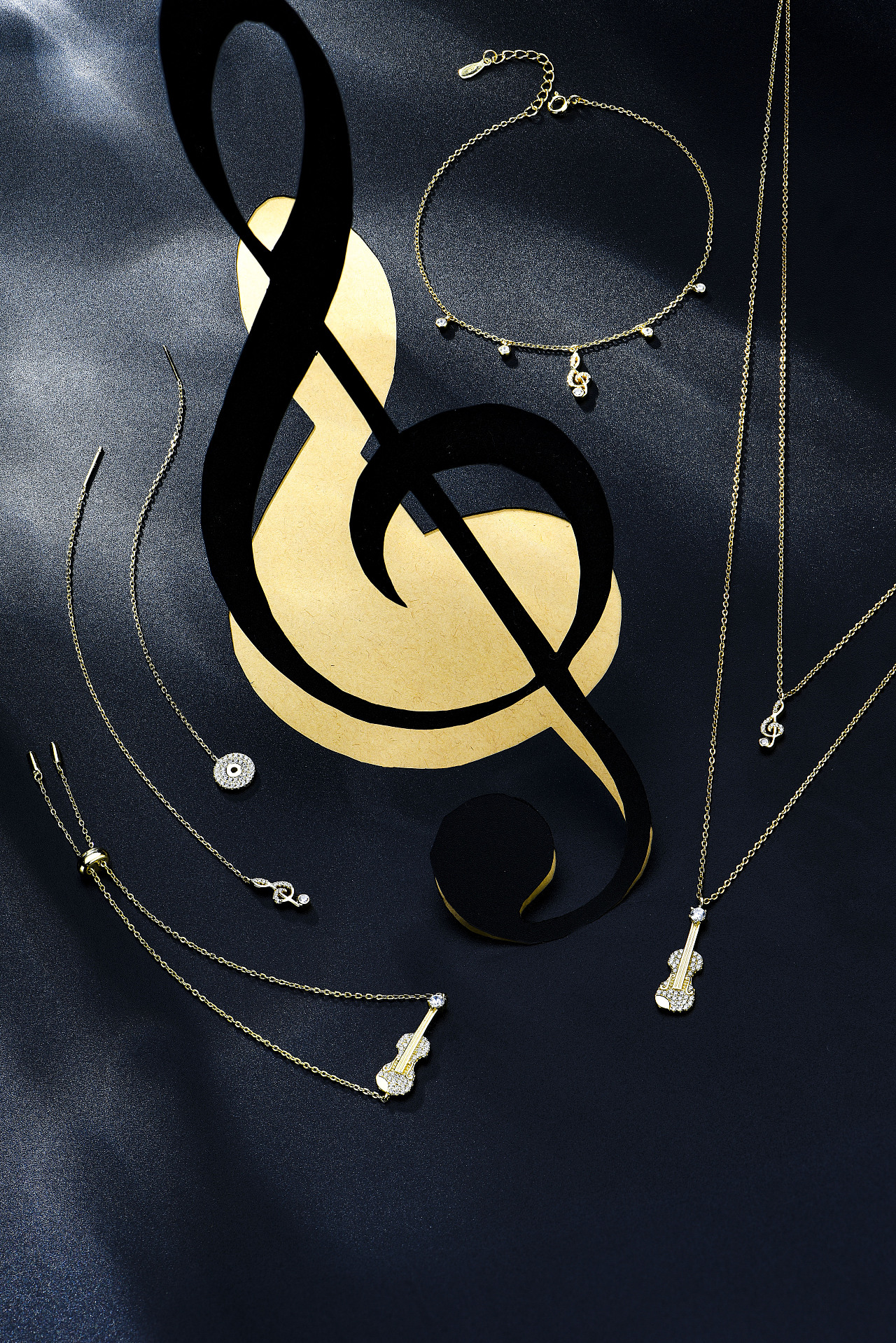 维也纳音乐银饰