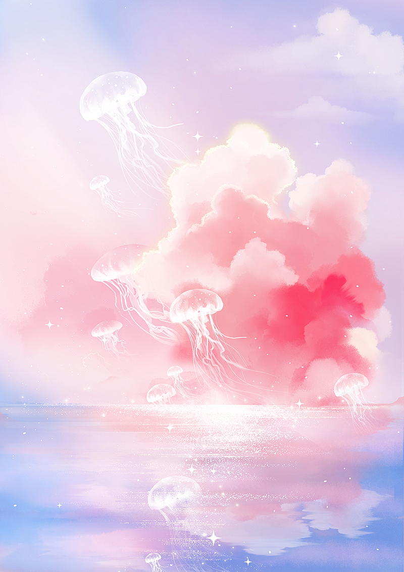 《降落》（图ZMjE3NjQ0NDg4） - 商业插画 - 站酷设计师点意原创素材 - 站酷ZCOOL