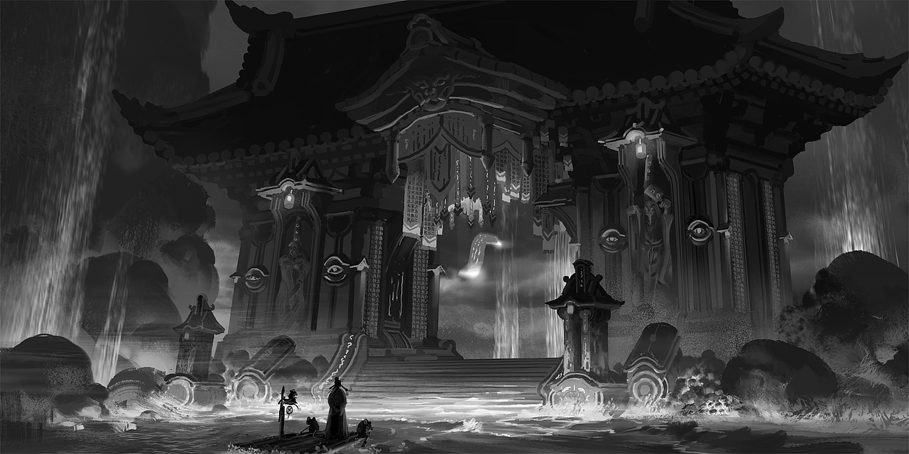 鬼门关（过场动画概念设计图）（图ZMjAwODIxNzE2） - 概念设定 - 站酷设计师凡先生CG原创素材 - 站酷ZCOOL