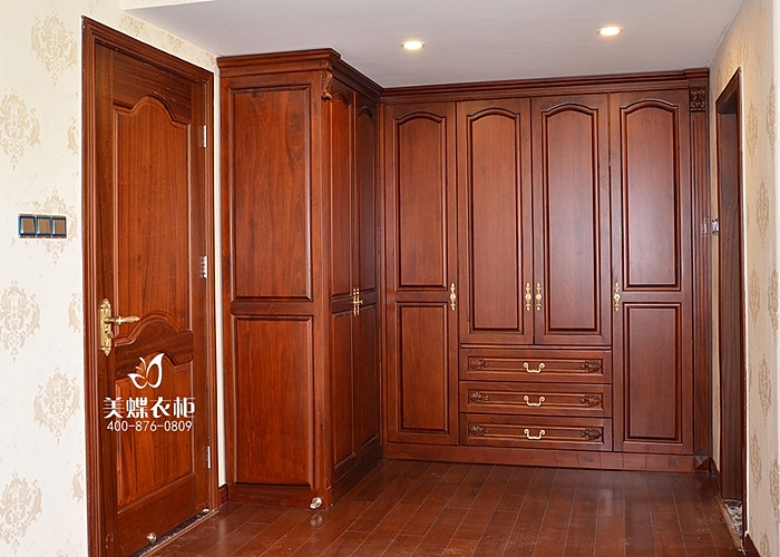 美蝶衣柜【成都实木衣柜】定制案例