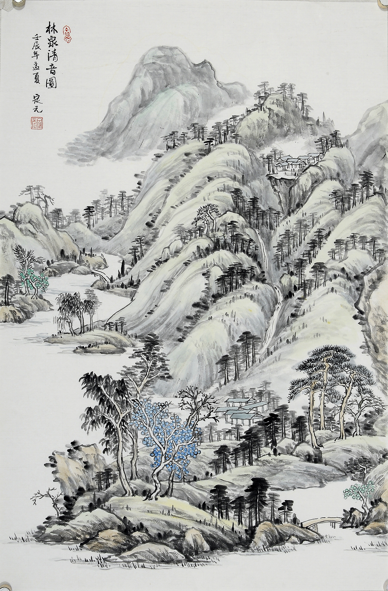 老师张胜英山水画（图ZMTM4MzYyNTM2） - 绘画 - 站酷设计师阻尼原创素材 - 站酷ZCOOL