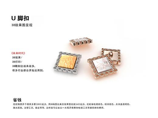 服装辅料3D产品图