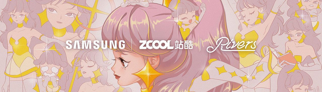 SAMSUNG PRINCESS-S酱（图ZMjU5ODUyOTg0） - IP形象 - 站酷设计师里弗斯原创素材 - 站酷ZCOOL