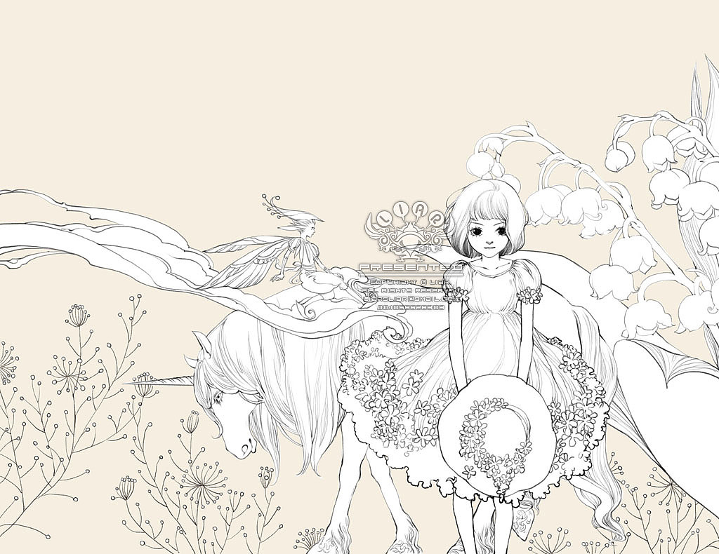 《秘密花园》（图ZNjE0NTgxMg==） - 儿童插画 - 站酷设计师liarsliar原创素材 - 站酷ZCOOL