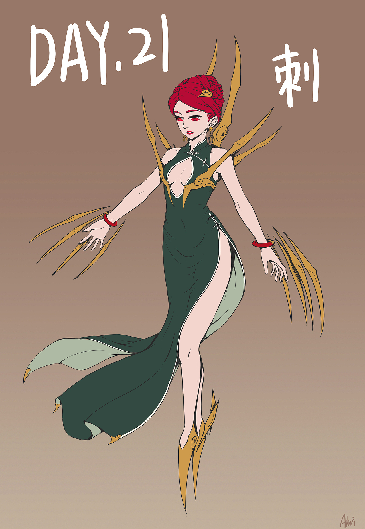 30DAYS奇妙女孩挑战（图ZMTc5MzU0NzYw） - 游戏原画 - 站酷设计师鱼好炫原创素材 - 站酷ZCOOL