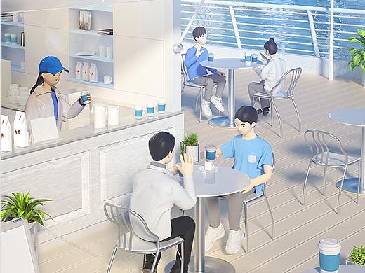 蚂蚁金服-C4D长图