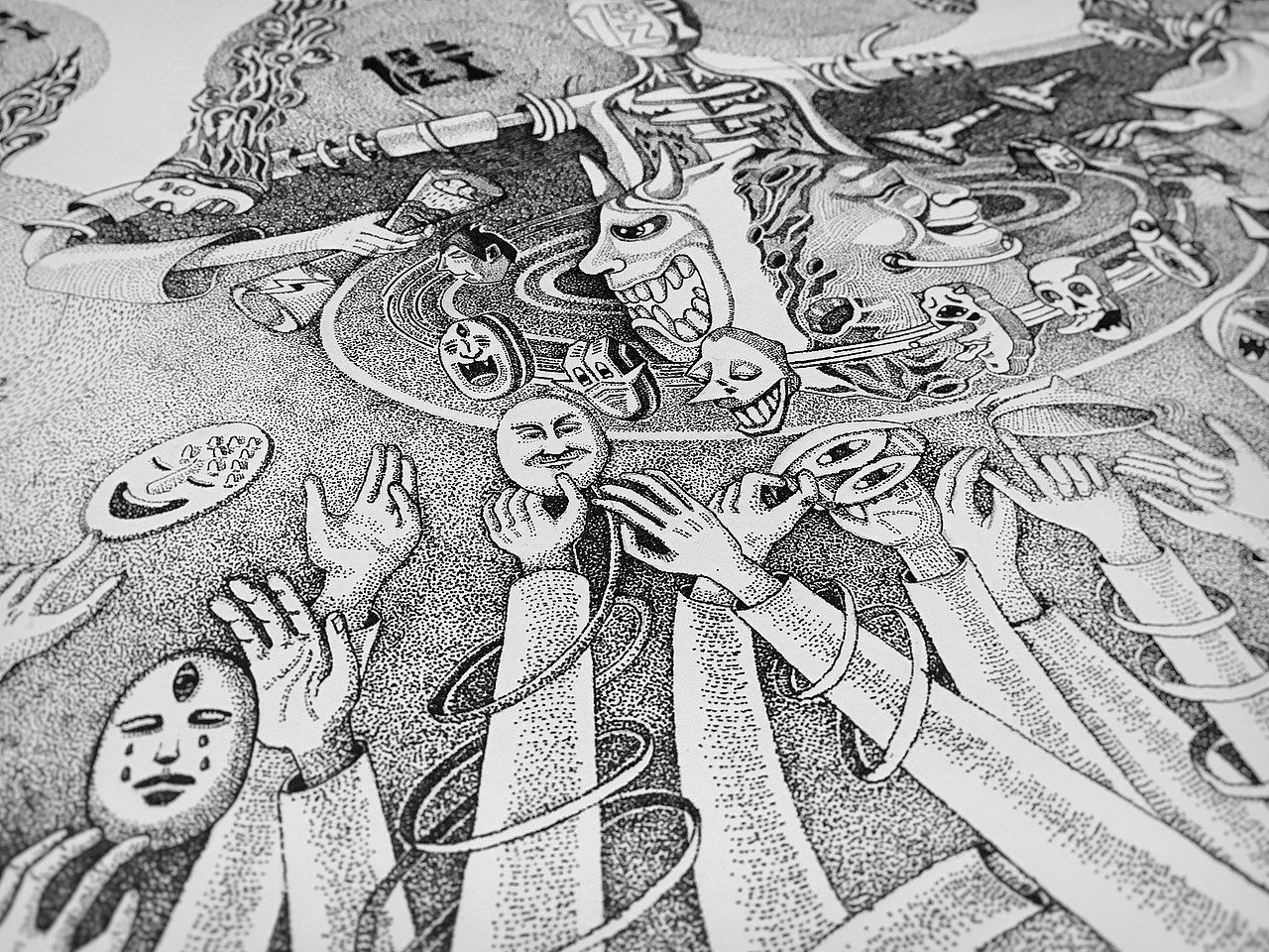 《面具星球》 Mask the planet（图ZMjA5MzczMTA0） - 创作习作 - 站酷设计师肥鸽原创素材 - 站酷ZCOOL