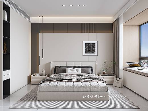 近期卧室作品（个人主页-ZNjcwMDQ3NjA=） - 家装设计 - 站酷设计师A知音效果图代画原创素材 - 站酷ZCOOL