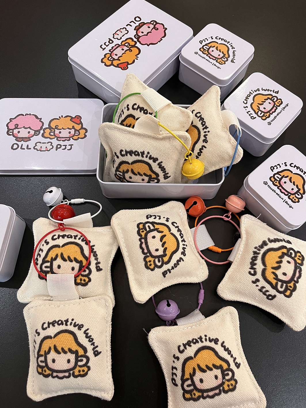 原创IP手工自制文创周边钥匙扣挂件